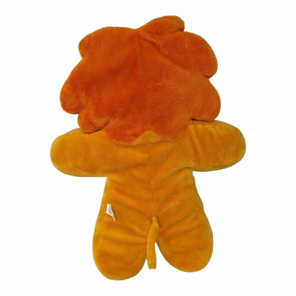 Russ Berrie & Co Orange Lion Hand Puppet‎ Plush Stuffed Animal Toy
